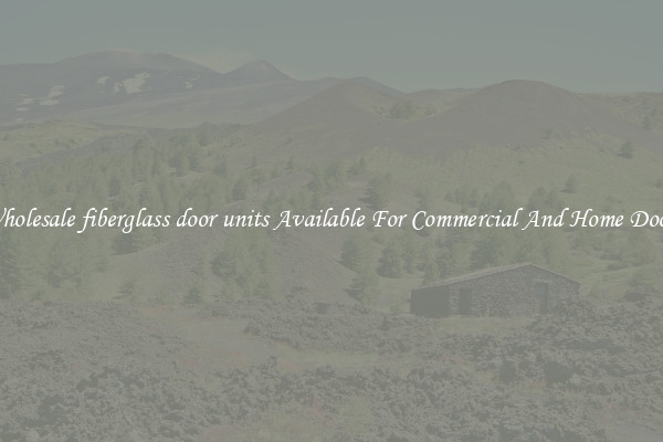 Wholesale fiberglass door units Available For Commercial And Home Doors
