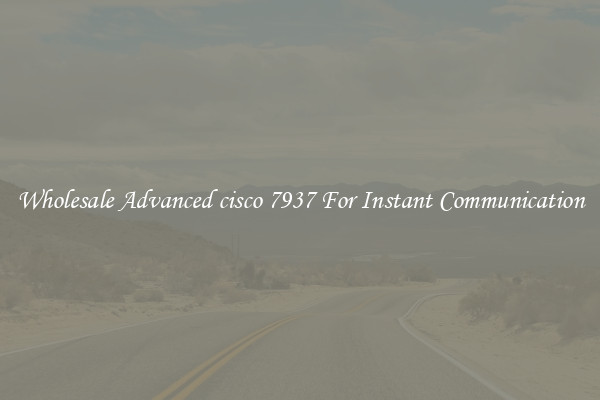 Wholesale Advanced cisco 7937 For Instant Communication