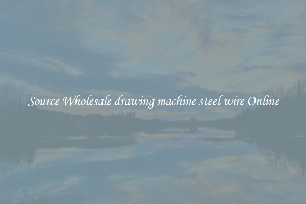 Source Wholesale drawing machine steel wire Online